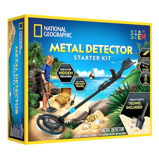 National Geographic™ Metal Detector Starter Kit